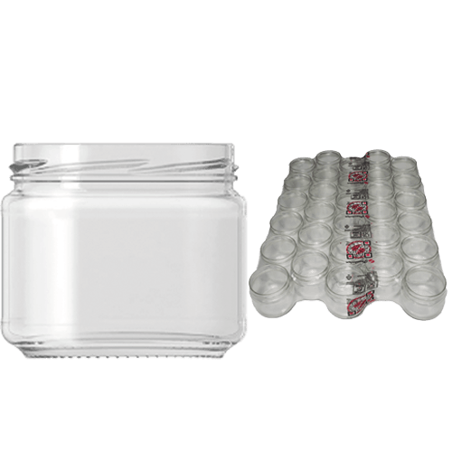300 Ml Cam Kavanoz Silindir (Şşc 189130) Orj Paket (30 Adet)