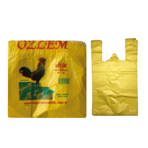 Küçük Boy Atlet Poşet Sarı 1Kg