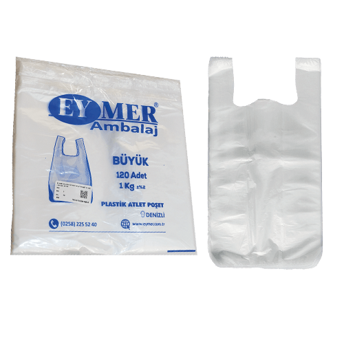1 Kg Eymer Orj Büyük Boy Atlet Poşet 29*58 (120 Ad)