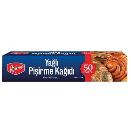 37 Cm*50 Mt Pişirme Kağıdı Roll Up Silikonlu Kl 16 Rulo