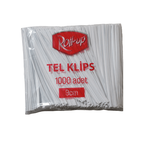 9 Cm Tel Klips Roll-Up İthal 50*1000 Ad(Tm-Dgr-0687) Brs Kl 50 Paket