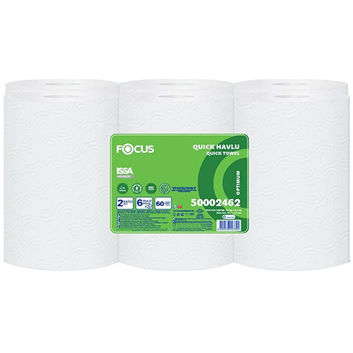 Focus Optimum Quıck Fotoselli Havlu 6*60 Mt (2462) Pk 6 Rulo