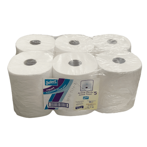 5 Kg Select Expert Active 21 Cm Fotoselli Havlu 6*90 Mt (607391) Pk 6 Rulo