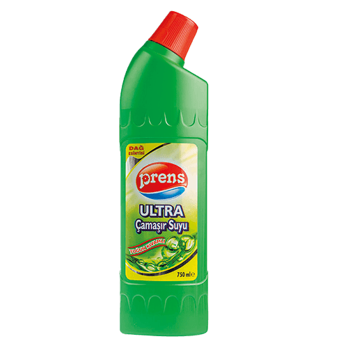 750 Ml Prens Ultra Çamaşır Suyu Dağ Esintisi Kl 12 Adet