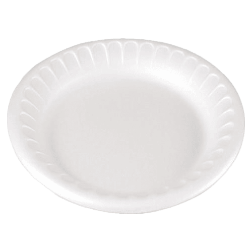 Mod 33A Yuvarlak Köpük Tabak 17 Cm Beyaz (Cvs 17) Pk 600 Adet