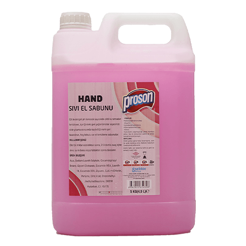 5 Kg Proson Sıvı El Sabunu (Pr-002 5) Kl 4 Adet