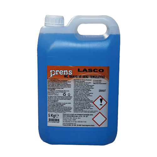 5 Kg Prens Lasco Wc Banyo Ve Derz Temizleyici Adet