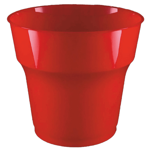 Party Kristal Bardak Kırmızı (4155) Pk 25 Adet