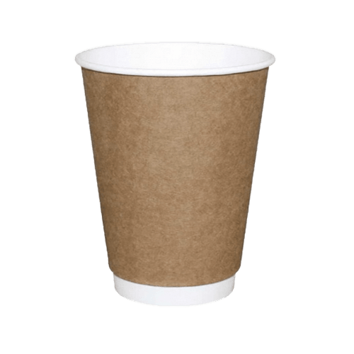 14 Oz Kraft Double Wall Karton Bardak 20*25 Ad Kl 500 Adet