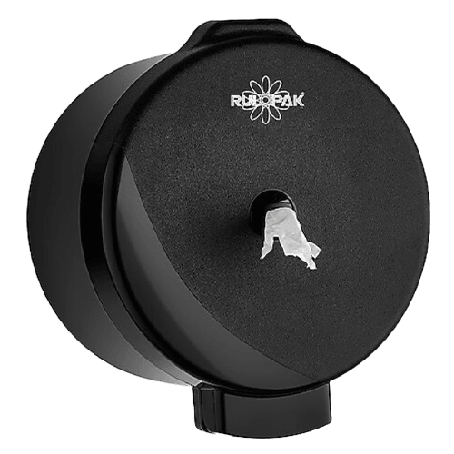 Rulopak Modern Cimri Tuvalet Kağıdı Dispenseri Siyah(303627)