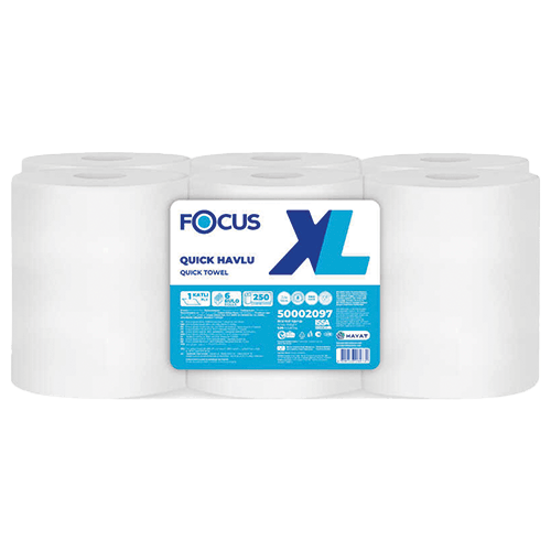 Focus Xl Quıck Foteselli Havlu 6*250 Mt (2097) Pk 6 Rulo