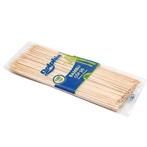 20 Cm*2,5 Mm Dolphin Bambu Çöp Şiş (0011Brs) Pk 100 Adet