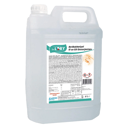 5 Lt Dr. Lory Antıbakteriyel El Ve Cilt Dezenfektanı (Dr-021 5) Adet