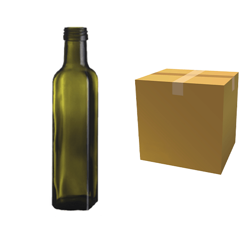 250 Ml Cam Şise Marasca Yeşil (Şşc 120825) Koli 63 Adet