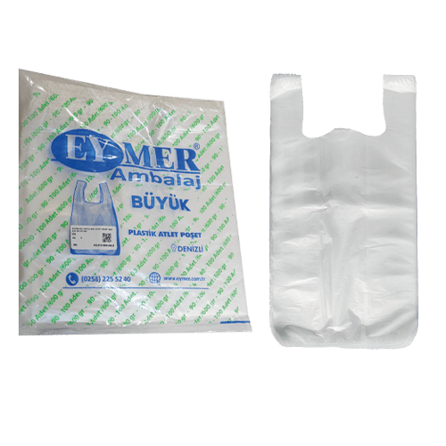 600 Gr Eymer Orj Büyük Boy Atlet Poşet 90-100 Ad