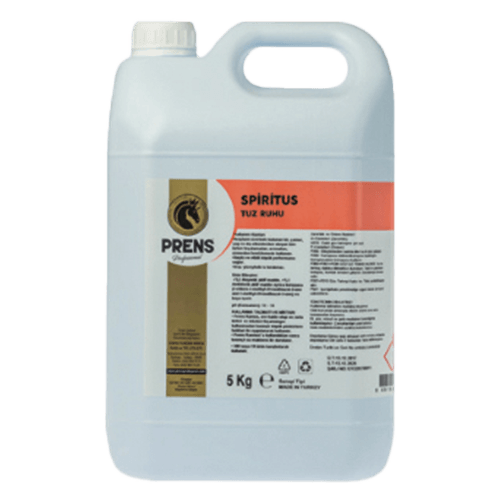5 Kg Prens Spırıtus-Tuz Ruhu Kl 4 Adet