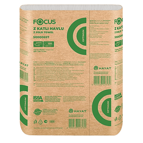 Focus Optımum Z Katlama Havlu 12*150 Ad (657) Kl 1800 Adet