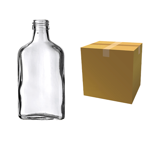 200 Ml Cam Şişe Pp28 Renksiz Fleaga Koli 55 Adet