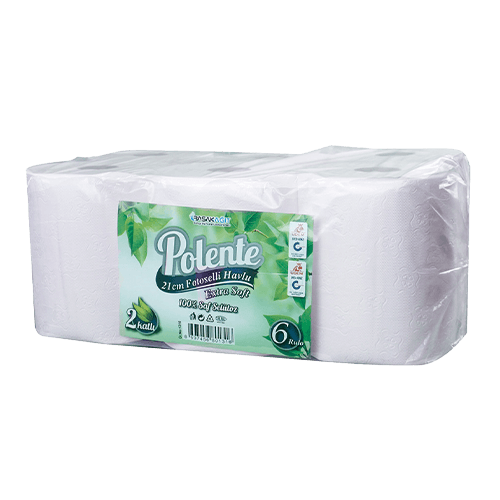 4 Kg Polente 21 Cm Fotoselli Havlu 6*66 Mt (154) Pk 6 Rulo