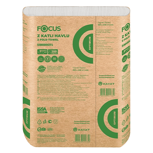 Focus Optımum Z Katlama Havlu 12*200 Ad (691) Kl 2400 Adet