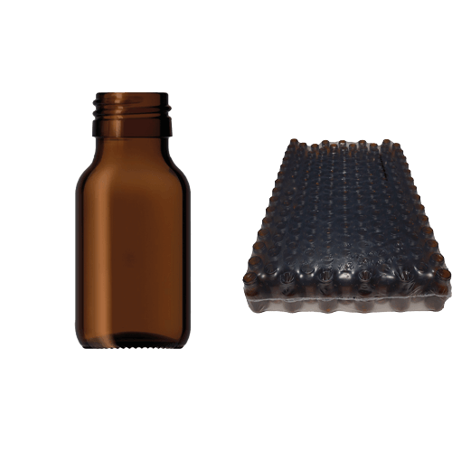 50 Ml Cam Şişe Pp28 Bal Rengi (Şşc 764105) Pk 154 Adet