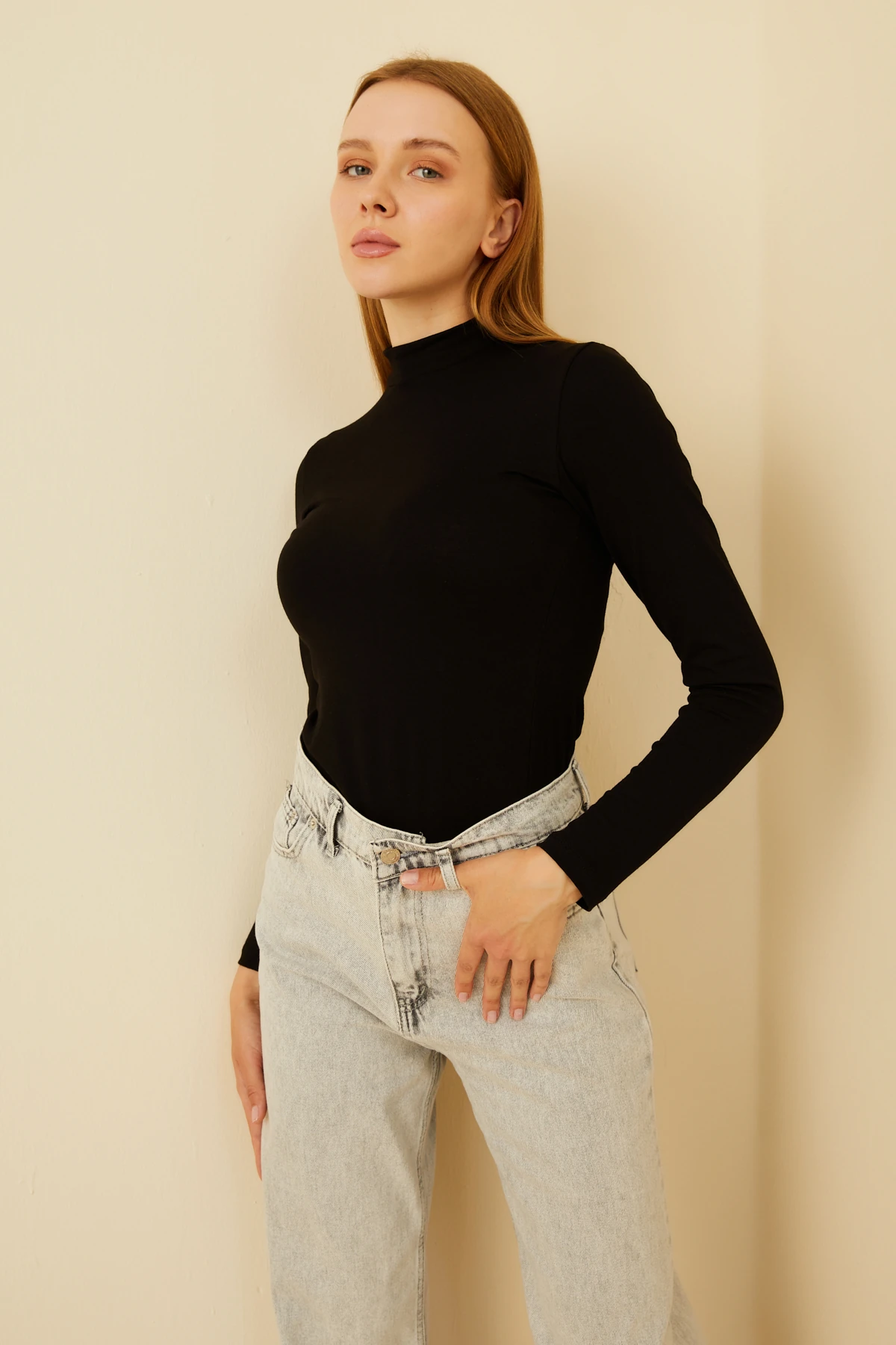 Kadın Siyah Acı Kahve 2'li Body