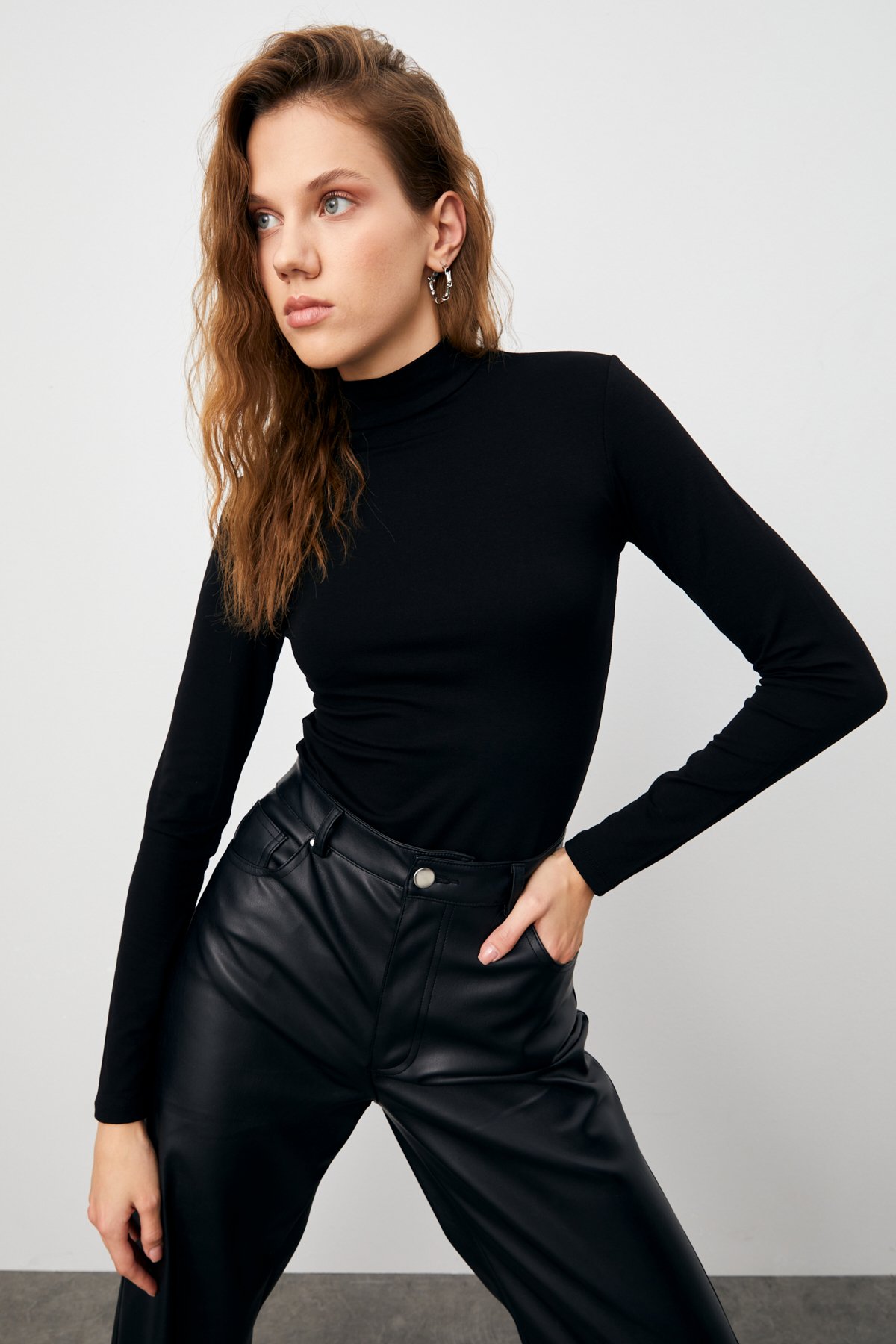 Kadın Siyah 3'lü Body