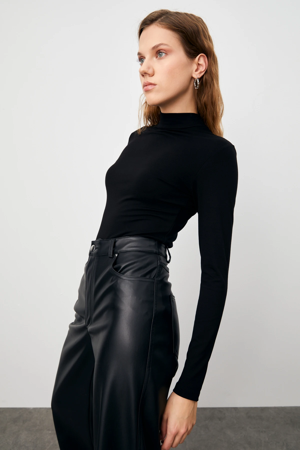 Kadın Siyah Krem Acı Kahve 3'lü Body