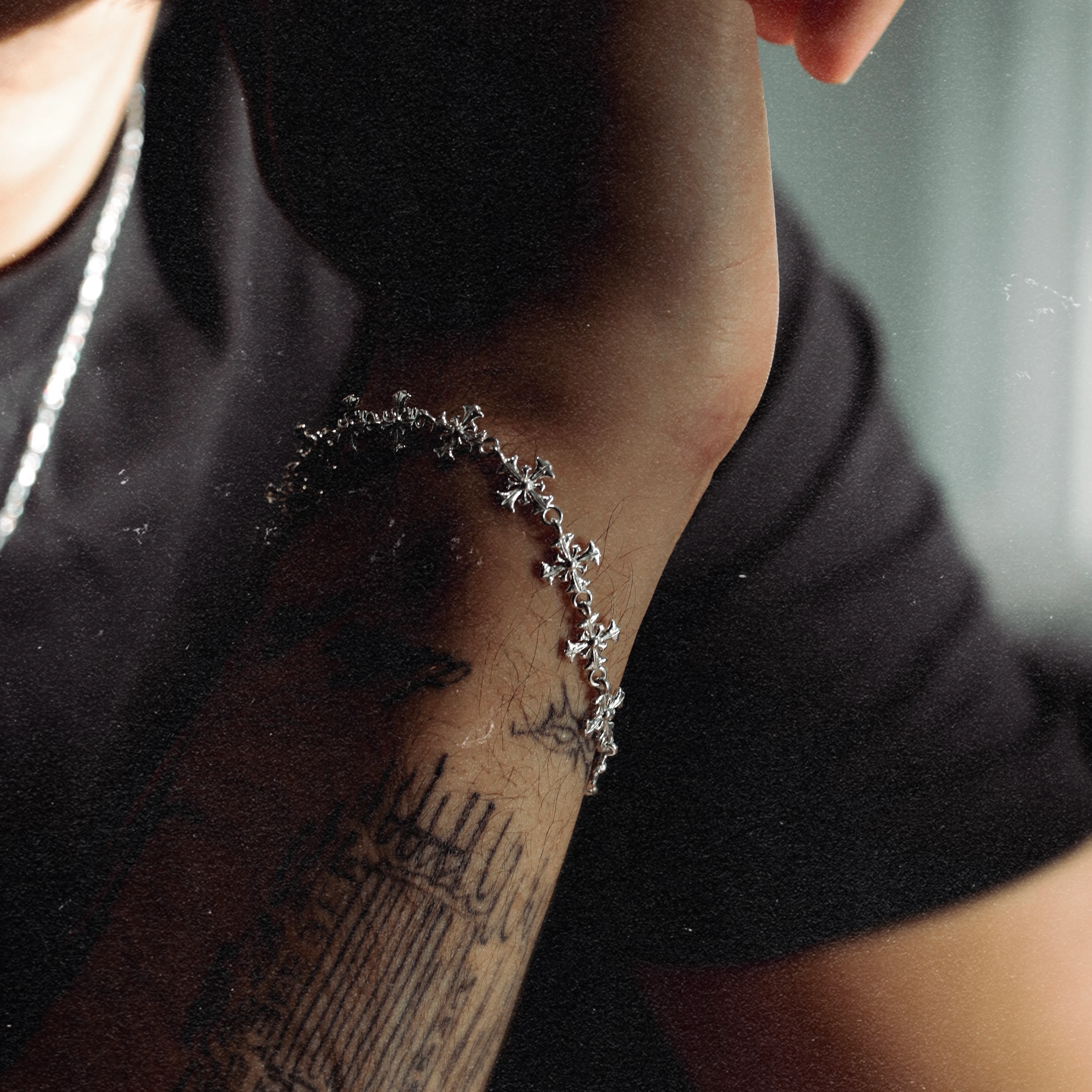 Gotik Zincir Bileklik - Gold