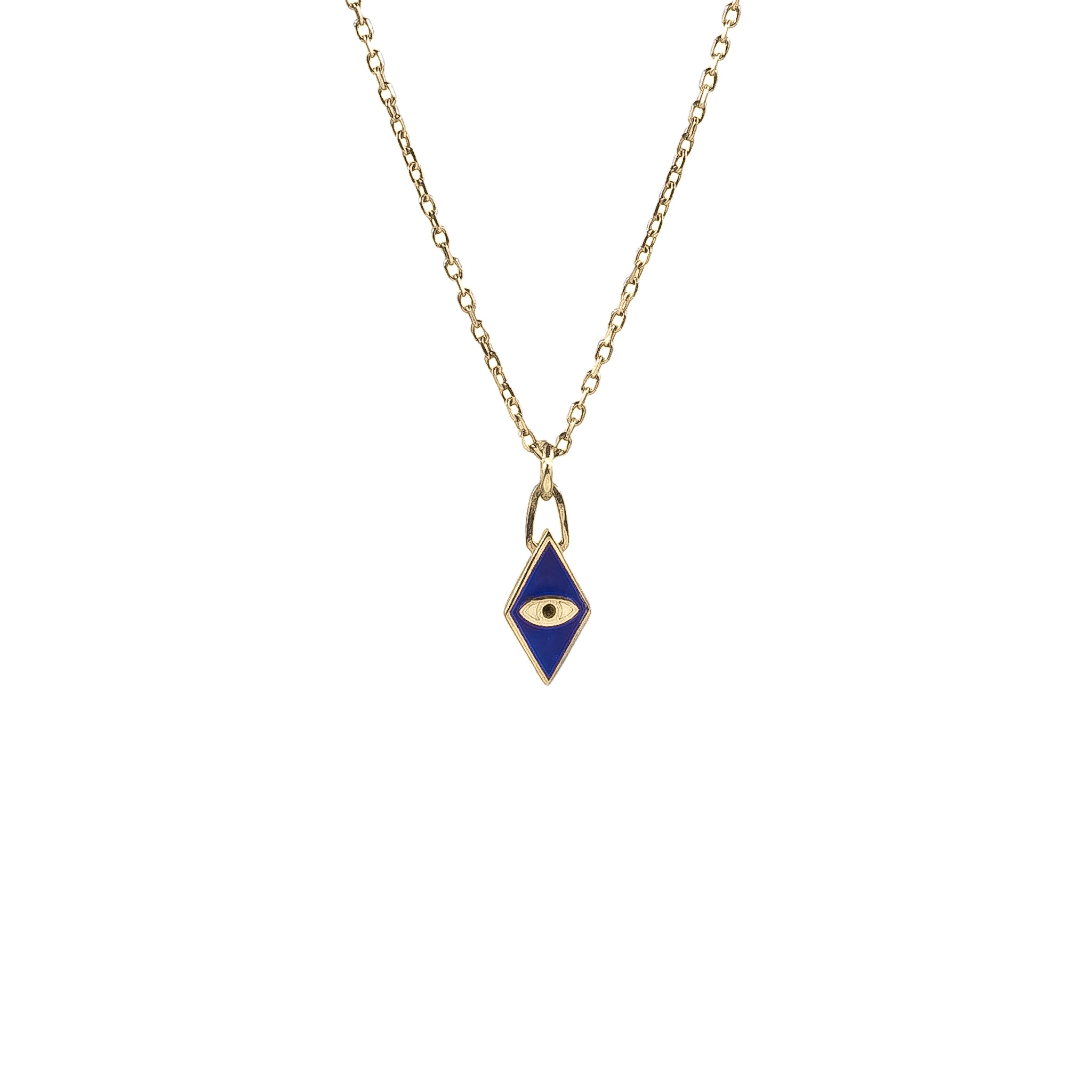 Üçgen Nazar Kalkanı - Gold image
