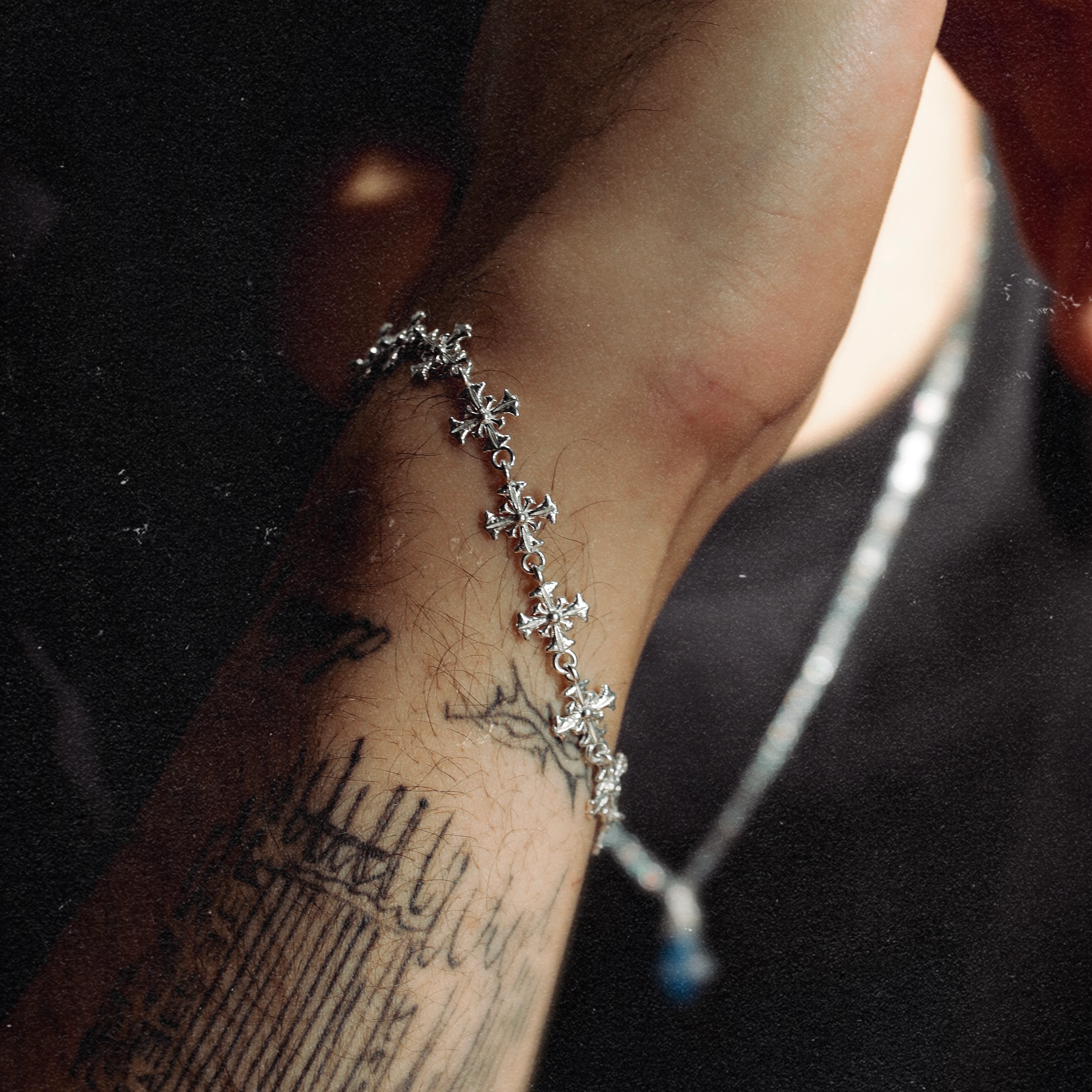 Gotik Zincir Bileklik - Gold