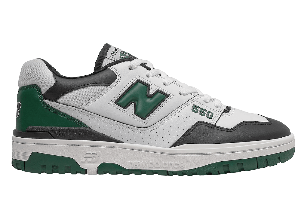 New Balance 550 White Green Black