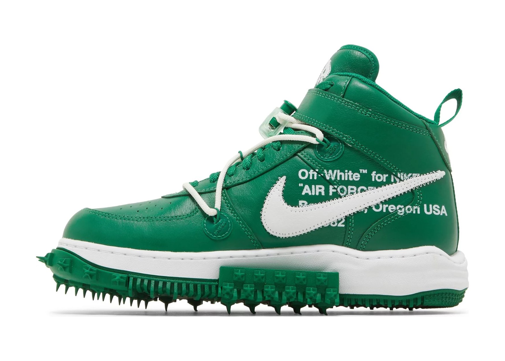 Nike Air Force 1 Mid Off-White Pine Green