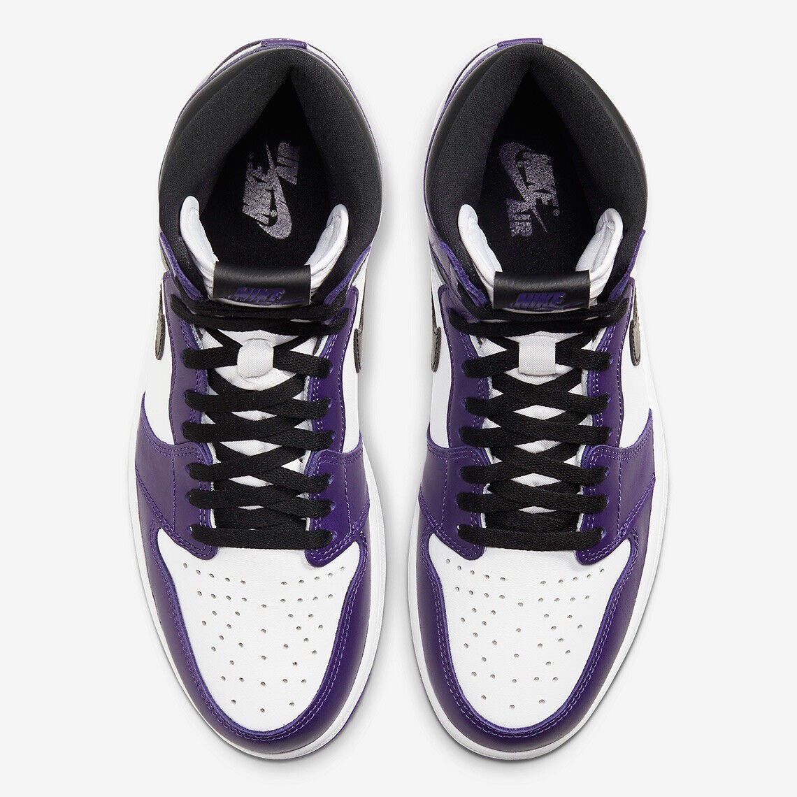 Nike Air Jordan 1 Retro High Court Purple White