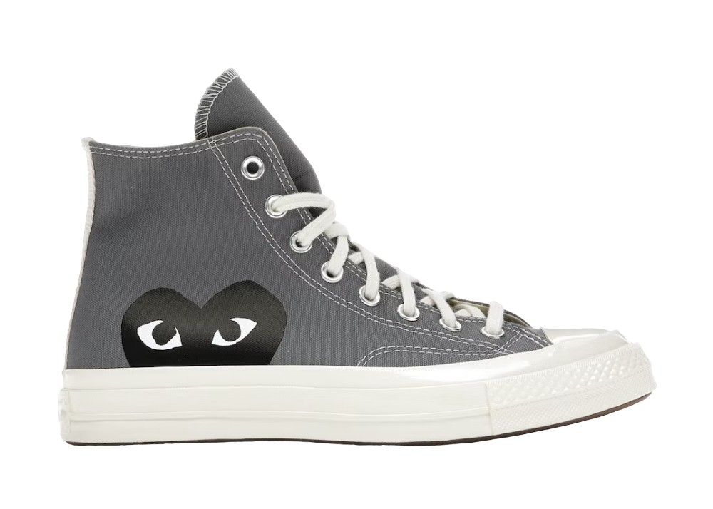 Converse Chuck Taylor All-Star 70s Hi Comme des Garcons PLAY Grey