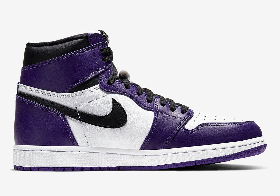 Nike Air Jordan 1 Retro High Court Purple White