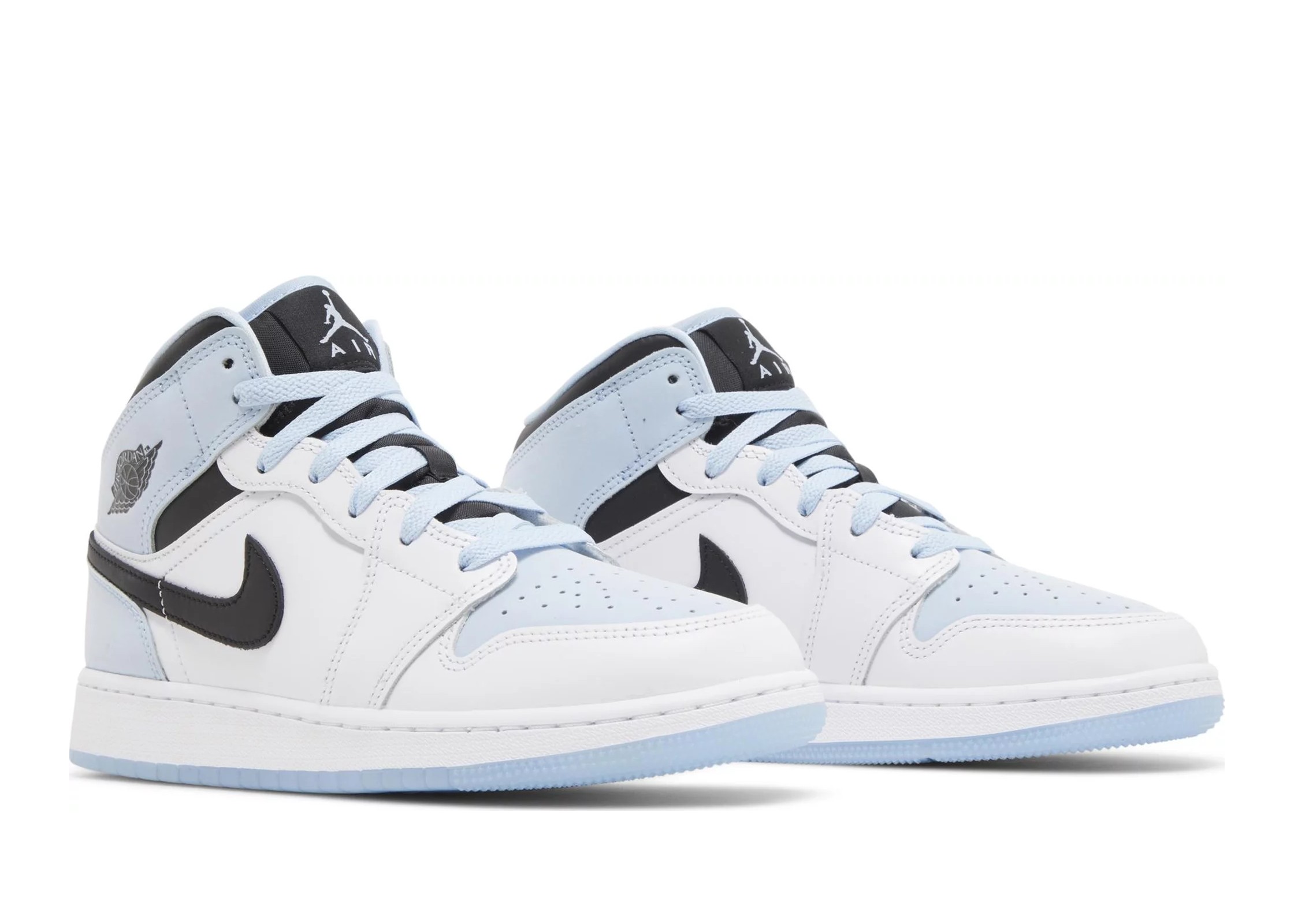 Nike Air Jordan 1 Mid SE Ice Blue (2023) (GS)