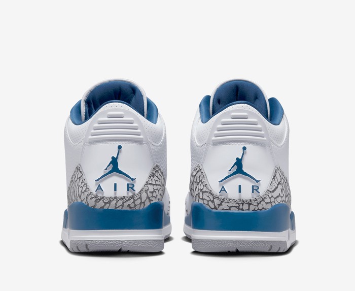 AIR JORDAN 3 RETRO 'WHITE/METALLIC COPPER-TRUE BLUE'