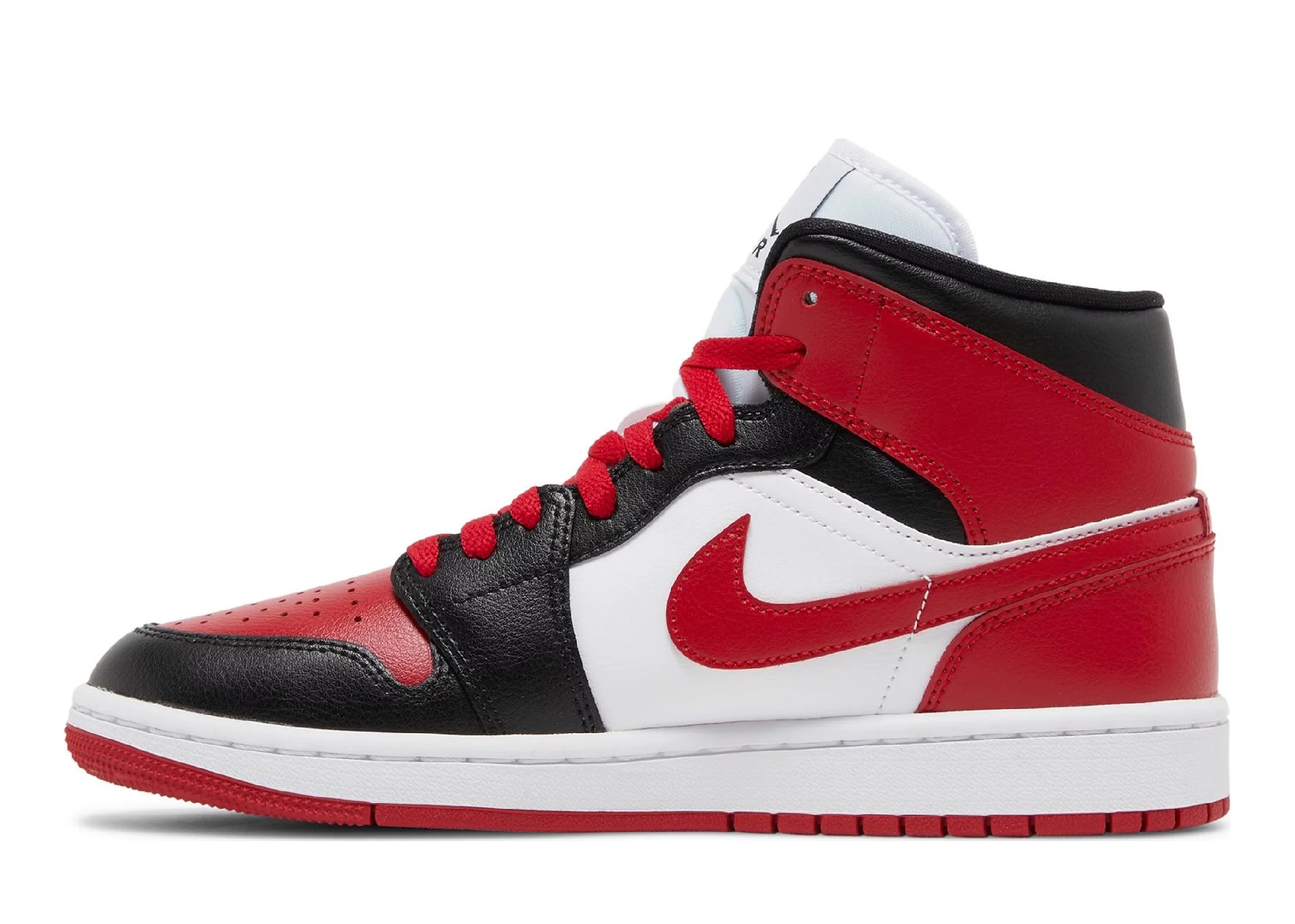 Nike Air Jordan 1 Mid Alternate Bred Toe (W)