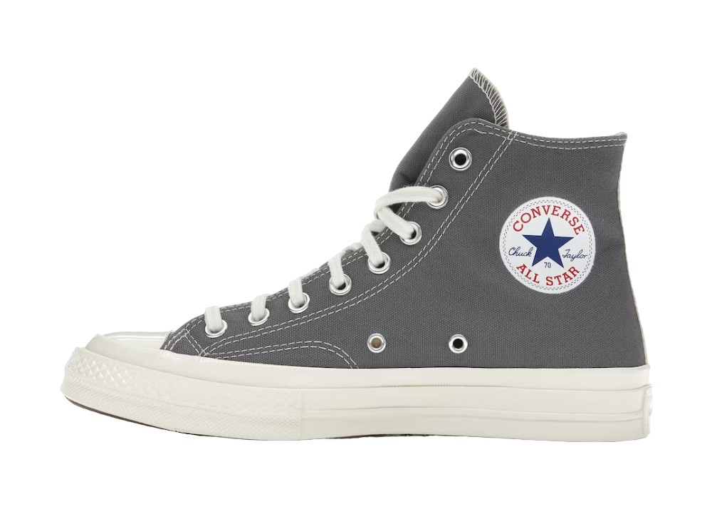 Converse Chuck Taylor All-Star 70s Hi Comme des Garcons PLAY Grey