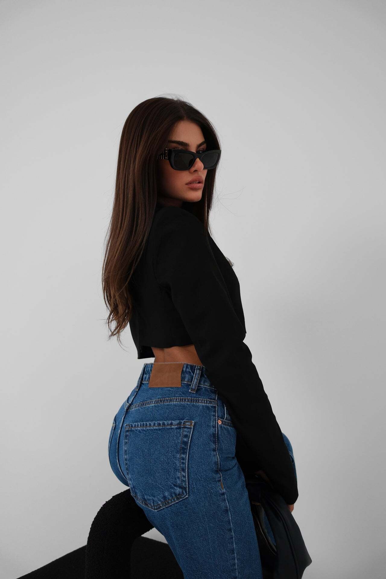 Yüksek Bel Mom Jean