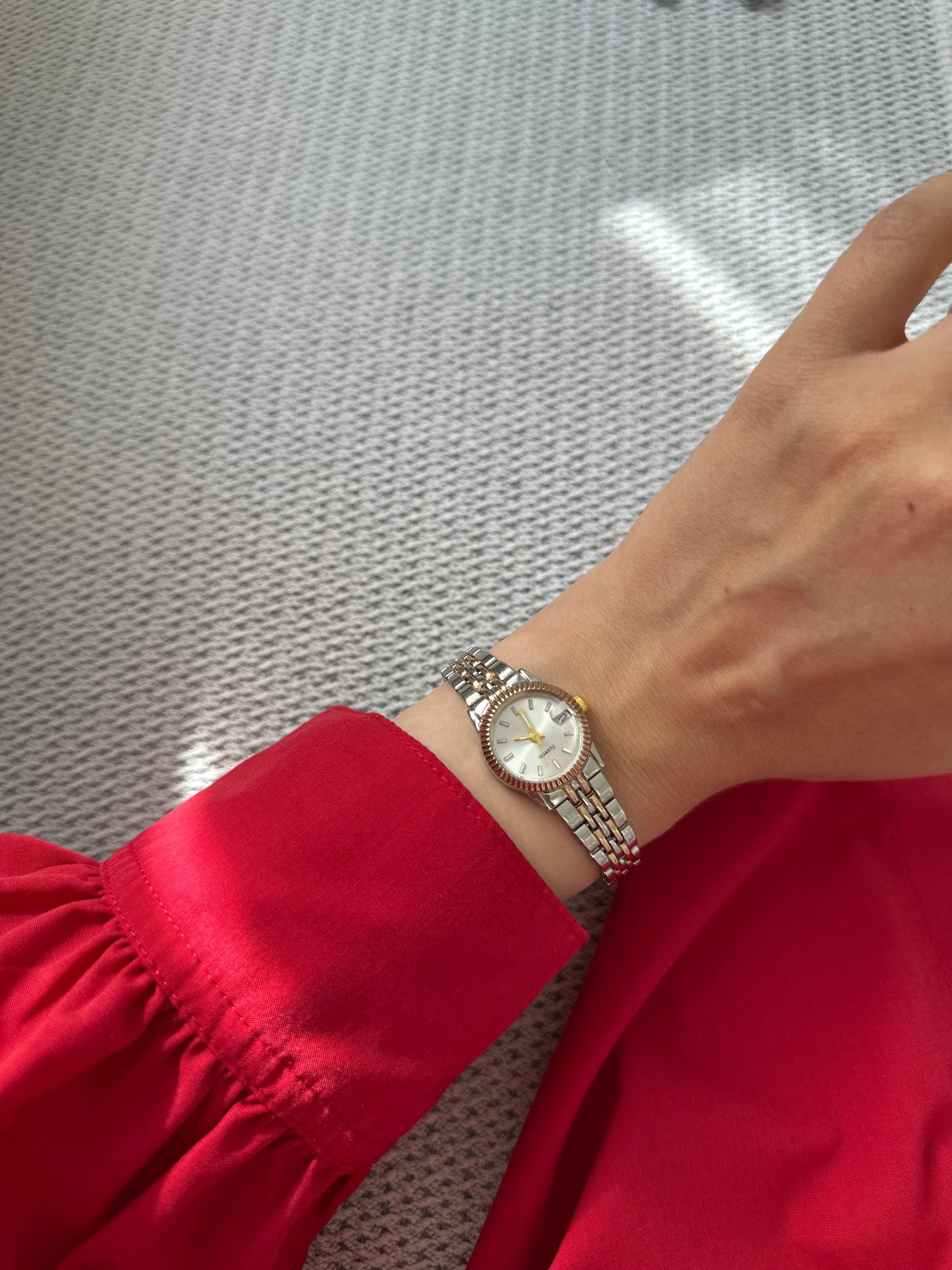 Adrina Model - Gold Gümüş Beyaz