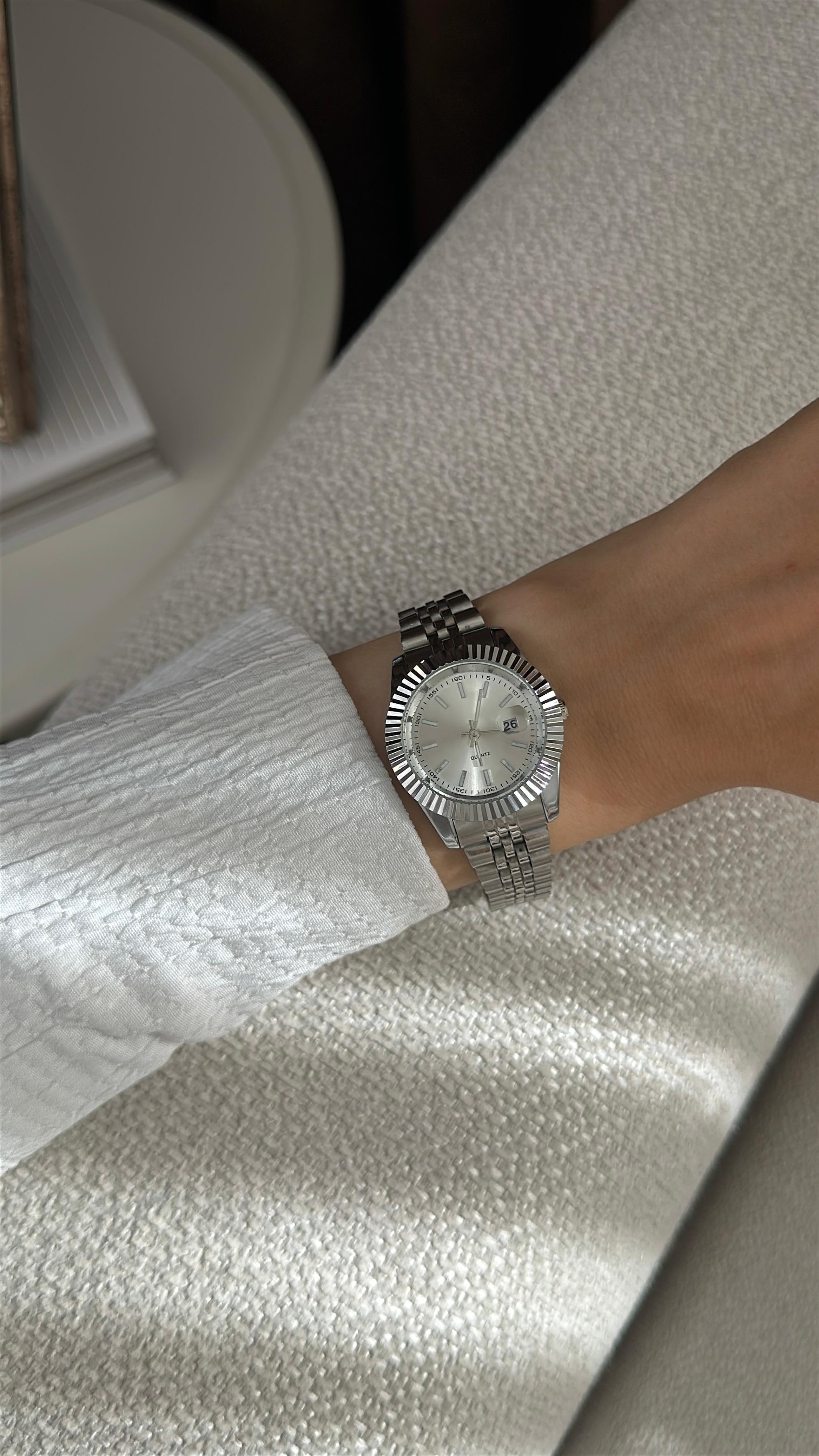 Betty Model  - Gümüş Beyaz