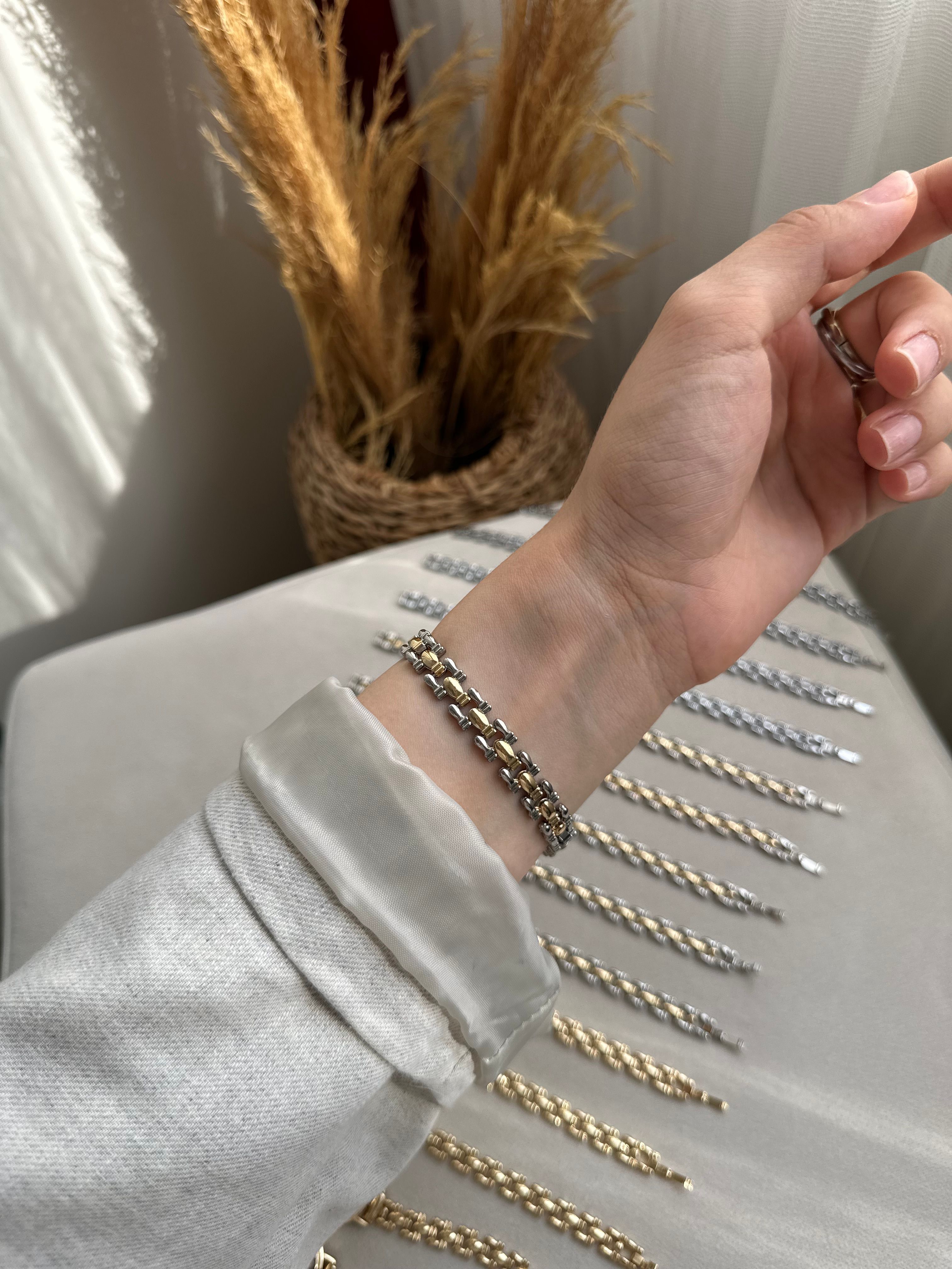 July Model  - Gold Gümüş Mavi