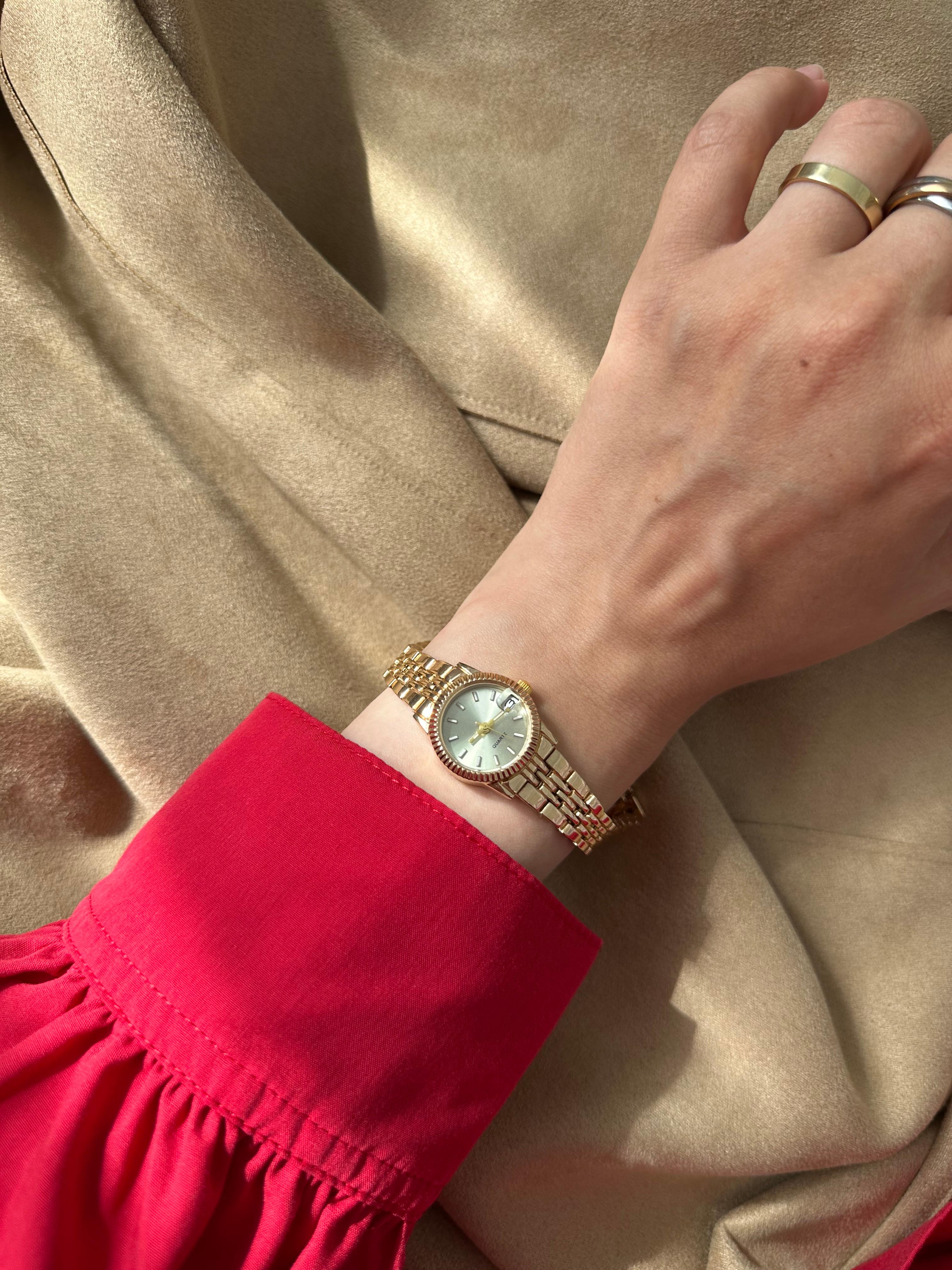 Adrina Model - Gold Yeşil