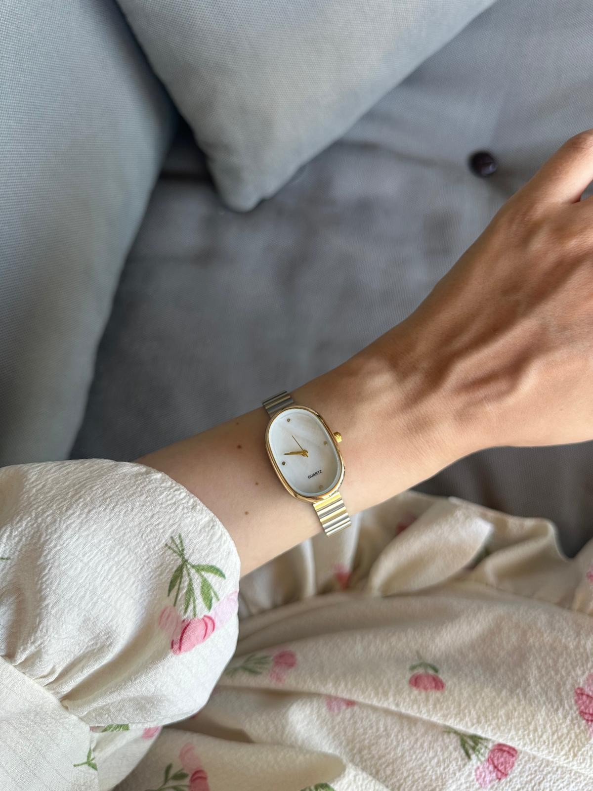 Brida Model - Gold Gümüş Beyaz