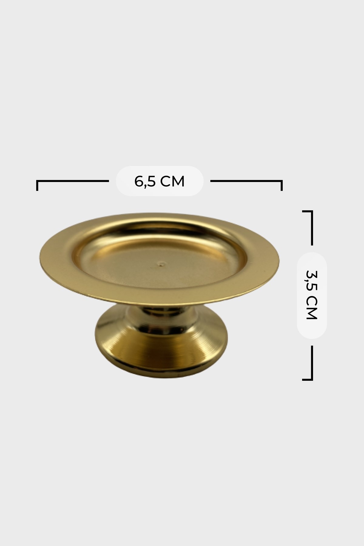 6'lı Gold Makaronluk, Mini Lokumluk, Kahve Yanı Sunumluk, Şekerlik