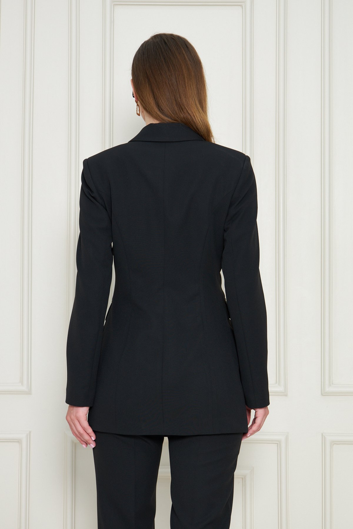 Klasik Tek Düğme Blazer Ceket