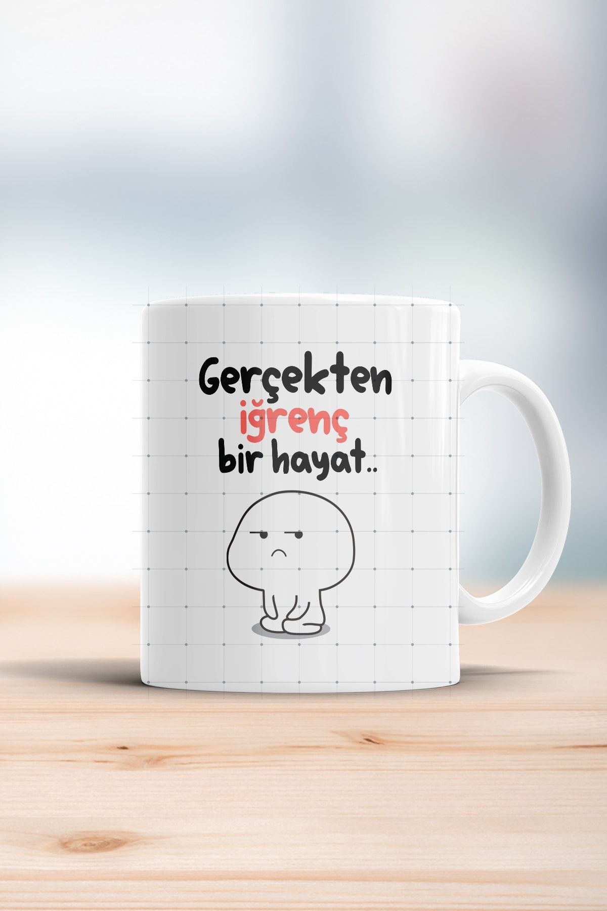 Gerçekten Iğrenç Bir Hayat Kupa Bardak