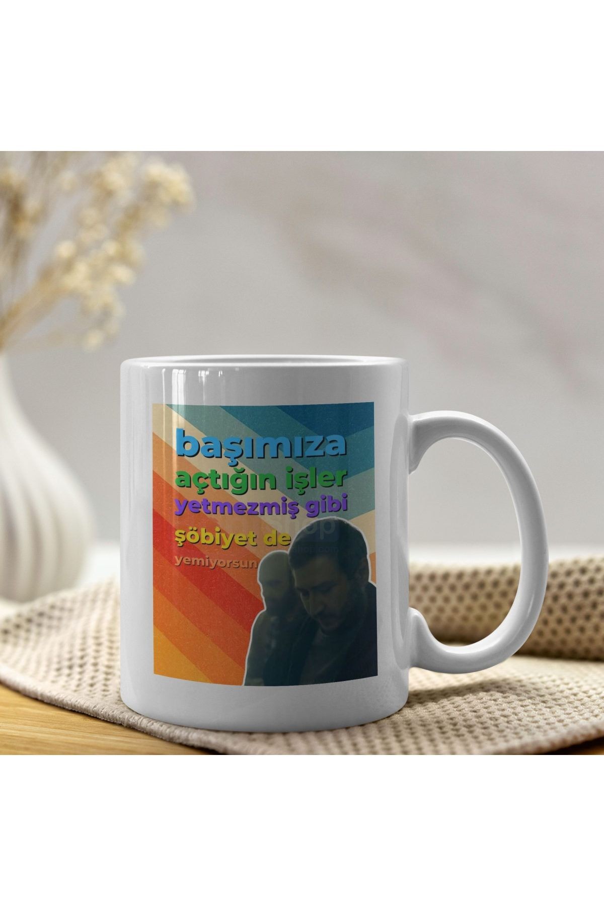 Gibi Dizisi Yılmaz Ve Ilkkan Motto Kupa Bardak Model 52